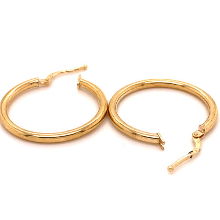 10k Yellow Hoops