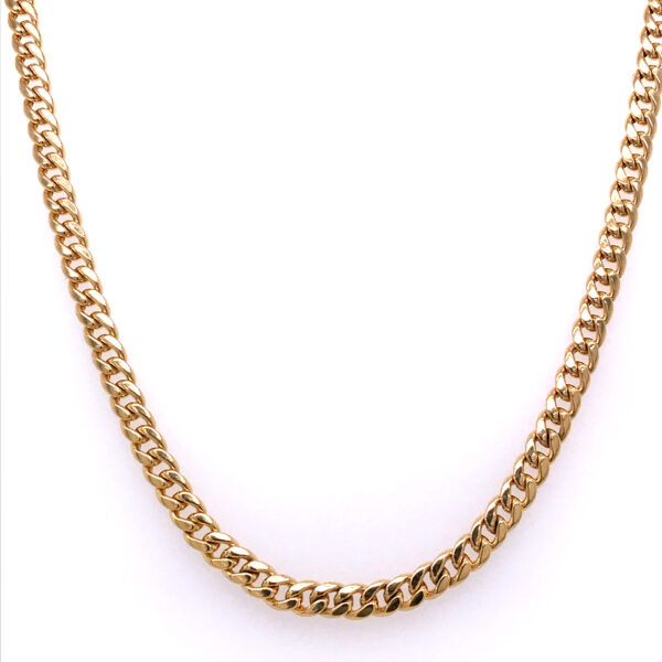 10k Miami Cuban Link Necklace 4mm