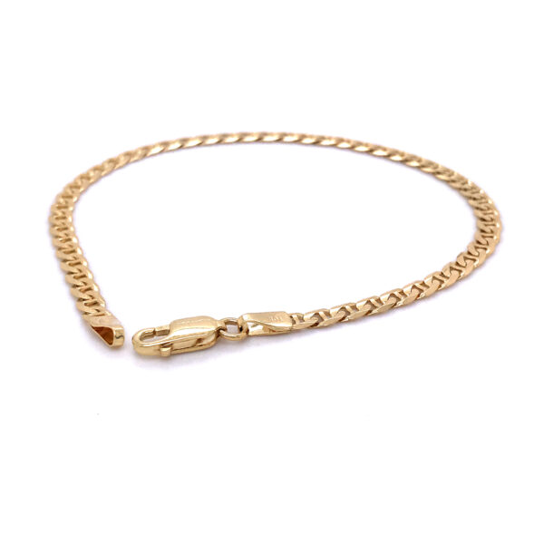 10k Solid Mariner Bracelet